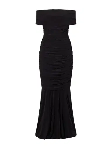 Norma Kamali Gathered Jersey Gown | Thumbnail 1