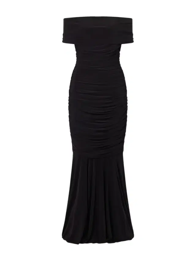 Gathered Jersey Gown