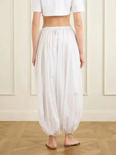 Alaïa Striped Cotton-poplin Balloon Pants | Thumbnail 3 Alaïa Striped Cotton-poplin Balloon Pants | Thumbnail 3