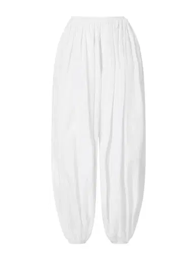 Alaïa Striped Cotton-poplin Balloon Pants | Thumbnail 1 Alaïa Striped Cotton-poplin Balloon Pants | Thumbnail 1