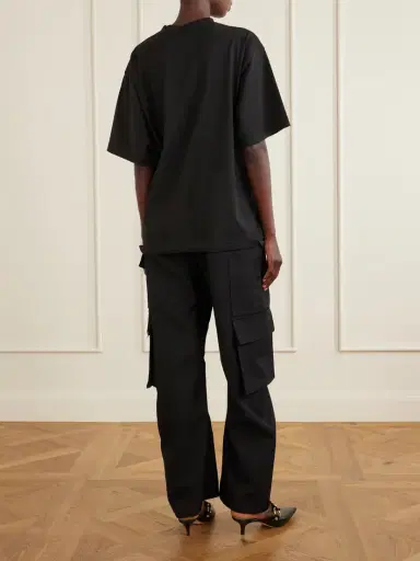 Balenciaga Printed Cotton-jersey T-shirt | Thumbnail 4 Balenciaga Printed Cotton-jersey T-shirt | Thumbnail 4
