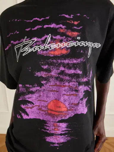Balenciaga Printed Cotton-jersey T-shirt | Thumbnail 5 Balenciaga Printed Cotton-jersey T-shirt | Thumbnail 5