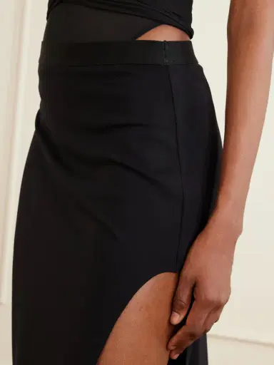 Wardrobe.NYC Scoop Stretch-jersey Maxi Skirt | Thumbnail 4