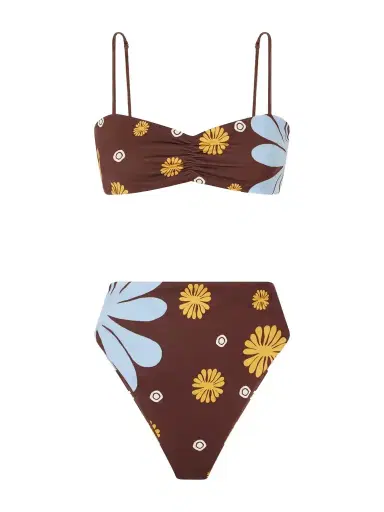 Cala de la Cruz Printed Bikini | Thumbnail 1 Cala de la Cruz Printed Bikini | Thumbnail 1