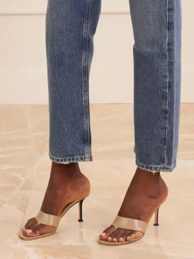 CHRISTEN Helix 75 Leather Thong Sandals | Thumbnail 2