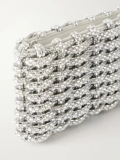 Simkhai Morgan Crystal-embellished Clutch Bag | Thumbnail 5