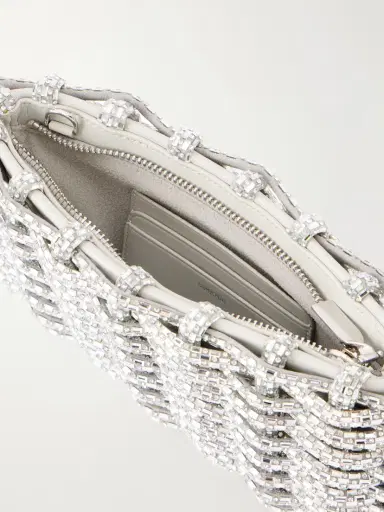 Simkhai Morgan Crystal-embellished Clutch Bag | Thumbnail 6