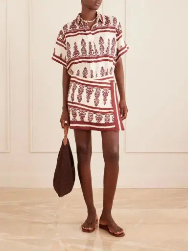 Johanna Ortiz Printed Linen Shirt | Thumbnail 2 Johanna Ortiz Printed Linen Shirt | Thumbnail 2