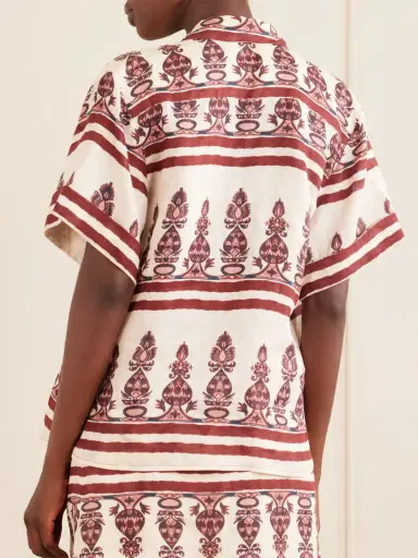 Johanna Ortiz Printed Linen Shirt | Thumbnail 4 Johanna Ortiz Printed Linen Shirt | Thumbnail 4