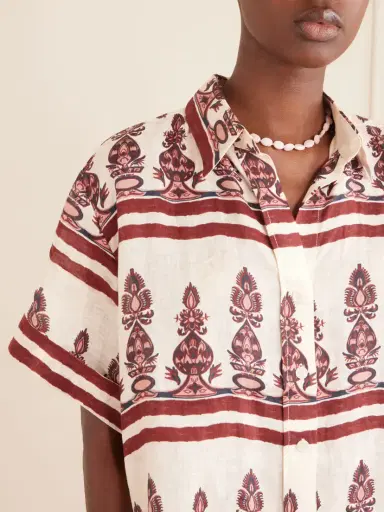 Johanna Ortiz Printed Linen Shirt | Thumbnail 5 Johanna Ortiz Printed Linen Shirt | Thumbnail 5