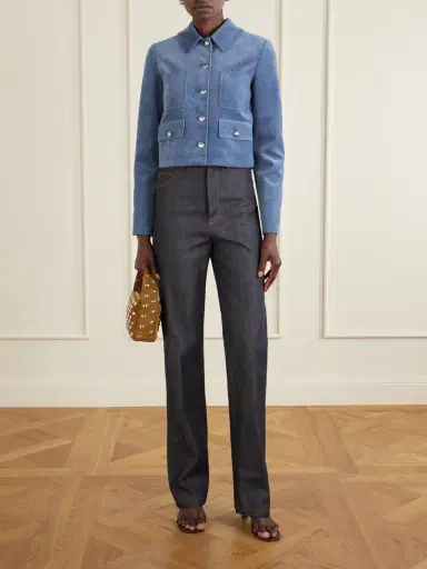 Altuzarra Astley Cotton Velvet Jacket | Thumbnail 2