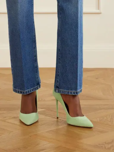 Aquazzura Purist 105 Suede Pumps | Thumbnail 2 Aquazzura Purist 105 Suede Pumps | Thumbnail 2