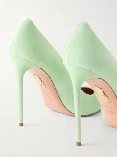 Aquazzura Purist 105 Suede Pumps | Thumbnail 5 Aquazzura Purist 105 Suede Pumps | Thumbnail 5