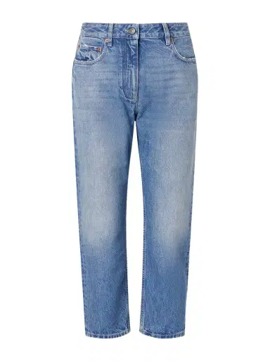 Valentino Garavani Cropped Mid-rise Straight-leg Jeans | Thumbnail 1 Valentino Garavani Cropped Mid-rise Straight-leg Jeans | Thumbnail 1