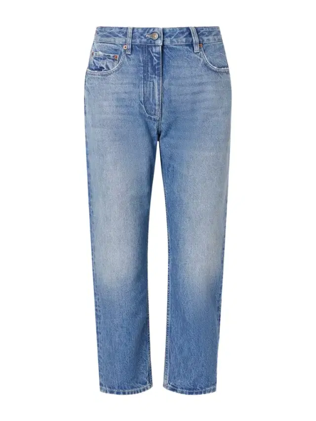 Valentino Garavani Mid-rise Straight-leg Jeans