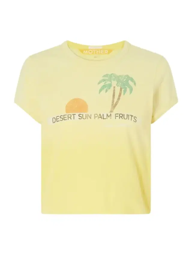 The Itty Bitty Ringer Printed Cotton-jersey T-shirt