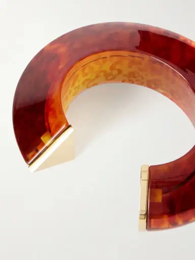 Alaïa Edge Gold-tone Bangle | Thumbnail 4