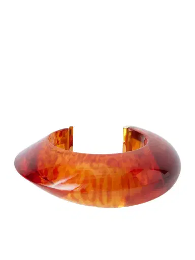 Alaïa Edge Gold-tone Bangle | Thumbnail 1