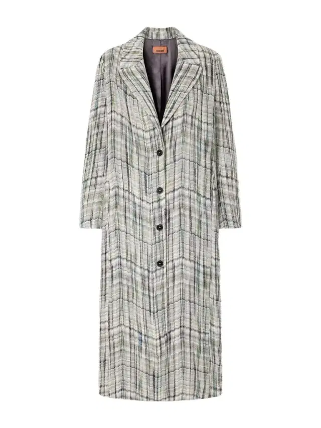 Missoni Striped Wool-blend Coat
