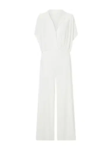 Norma Kamali Draped Jersey Jumpsuit | Thumbnail 1 Norma Kamali Draped Jersey Jumpsuit | Thumbnail 1