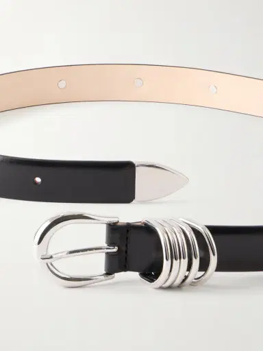 Déhanche Hollyhock Embellished Leather Belt | Thumbnail 3