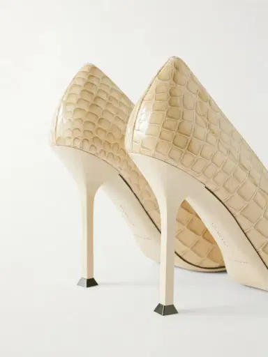 CHRISTEN Helix 95 Croc-effect Leather Pumps | Thumbnail 5 CHRISTEN Helix 95 Croc-effect Leather Pumps | Thumbnail 5