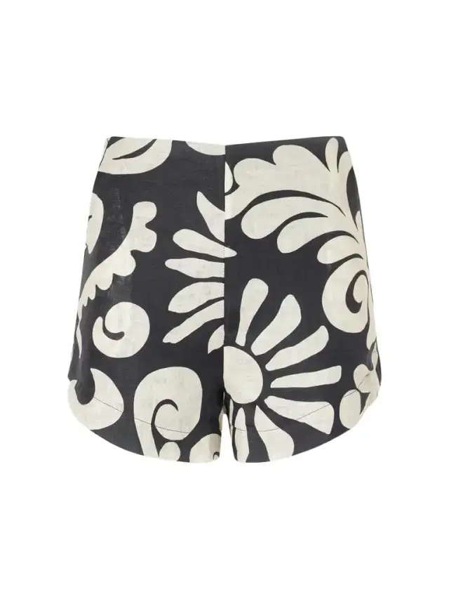 Bahamas Printed Linen Shorts