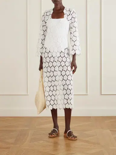 Miguelina Arelis Crocheted Cotton Maxi Dress | Thumbnail 2 Miguelina Arelis Crocheted Cotton Maxi Dress | Thumbnail 2