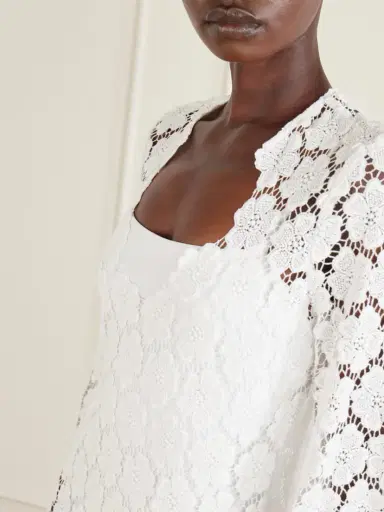 Miguelina Arelis Crocheted Cotton Maxi Dress | Thumbnail 4 Miguelina Arelis Crocheted Cotton Maxi Dress | Thumbnail 4