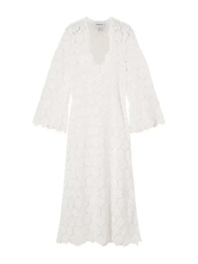 Miguelina Arelis Crocheted Cotton Maxi Dress