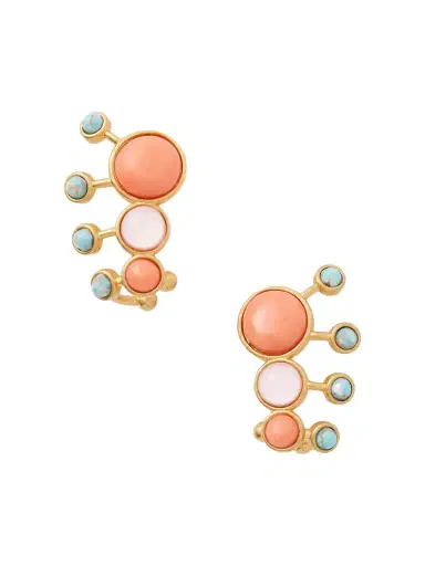 Sonia Petroff Zinnia Embellished Earrings | Thumbnail 1 Sonia Petroff Zinnia Embellished Earrings | Thumbnail 1