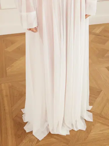 Norma Kamali Tulle Maxi Skirt | Thumbnail 4
