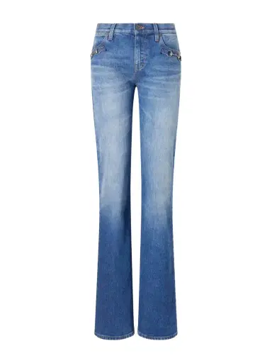 Gucci Horsebit-embellished Low-rise Flared Jeans | Thumbnail 1 Gucci Horsebit-embellished Low-rise Flared Jeans | Thumbnail 1