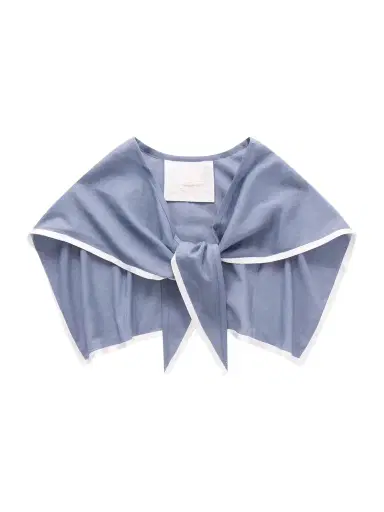 Les Vacances D’Irina Sailor Cotton-voile Triangle Scarf | Thumbnail 1 Les Vacances D’Irina Sailor Cotton-voile Triangle Scarf | Thumbnail 1