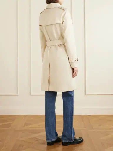 Burberry Kensington Double-breasted Belted Cotton-gabardine Trench Coat | Thumbnail 3 Burberry Kensington Double-breasted Belted Cotton-gabardine Trench Coat | Thumbnail 3