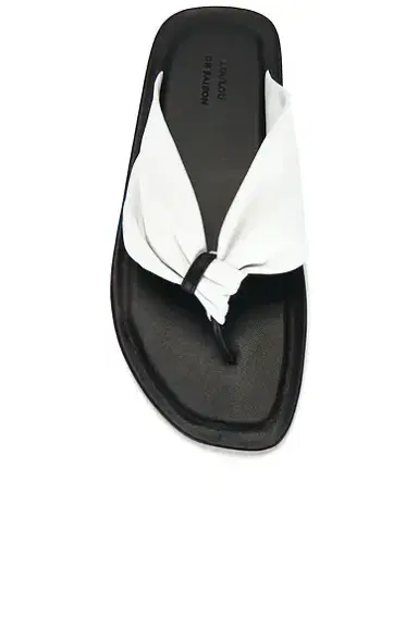 Loulou de Saison Agora Draped Sandal | Thumbnail 4