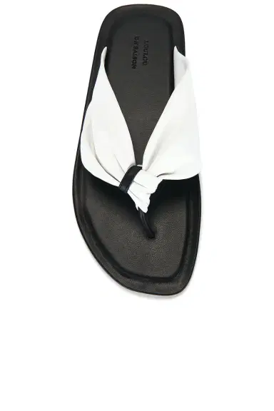Loulou de Saison Agora Draped Sandal | Thumbnail 9