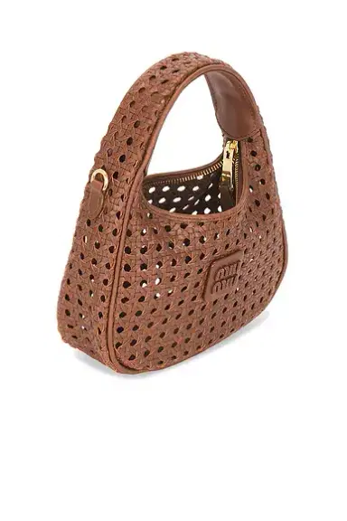 Miu Miu Intreccio Wander Hobo Bag | Thumbnail 6 Miu Miu Intreccio Wander Hobo Bag | Thumbnail 6