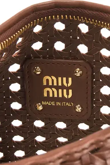 Miu Miu Intreccio Wander Hobo Bag | Thumbnail 7 Miu Miu Intreccio Wander Hobo Bag | Thumbnail 7