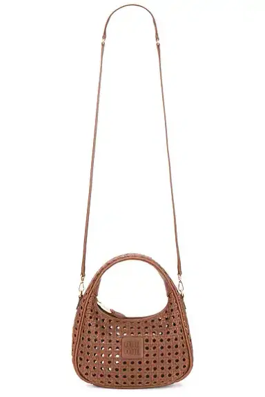 Miu Miu Intreccio Wander Hobo Bag | Thumbnail 1 Miu Miu Intreccio Wander Hobo Bag | Thumbnail 1