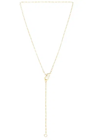 Jade Trau Mini Diamond Lola Lariat Necklace | Thumbnail 4