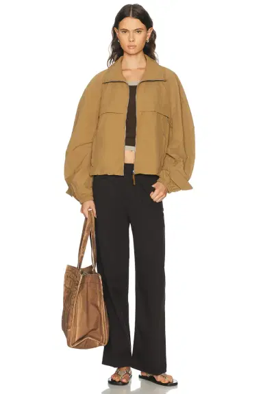 Acne Studios Odill Peach Nylon Jacket | Thumbnail 11 Acne Studios Odill Peach Nylon Jacket | Thumbnail 11