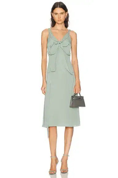 Acne Studios Dowla Heavy Silk Dress | Thumbnail 1 Acne Studios Dowla Heavy Silk Dress | Thumbnail 1