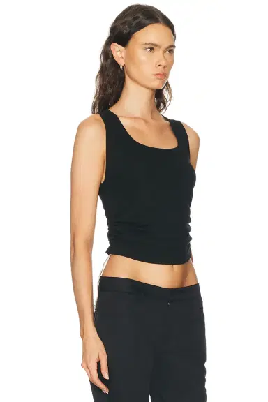 Burberry Tie Side Tank Top | Thumbnail 6 Burberry Tie Side Tank Top | Thumbnail 6