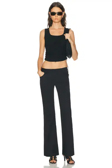 Burberry Tie Side Tank Top | Thumbnail 8 Burberry Tie Side Tank Top | Thumbnail 8
