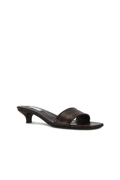 TOTEME Slim Lizard Embossed Bandeau Mule | Thumbnail 2 TOTEME Slim Lizard Embossed Bandeau Mule | Thumbnail 2