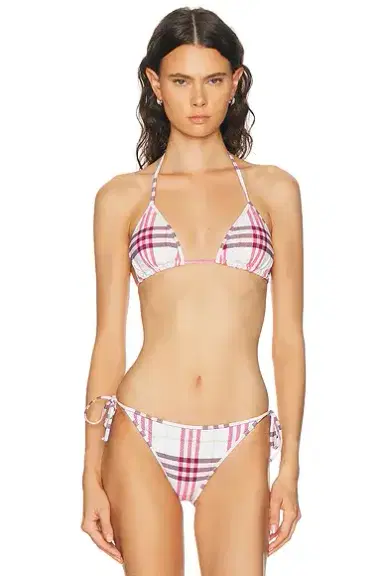Burberry Triangle Bikini Top | Thumbnail 1 Burberry Triangle Bikini Top | Thumbnail 1