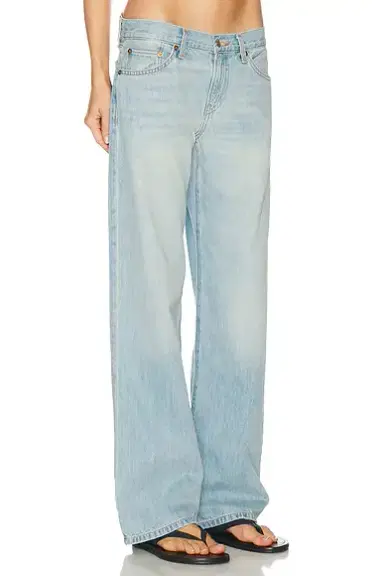 RE/DONE Loosie Wide Straight Leg Jeans | Thumbnail 2 RE/DONE Loosie Wide Straight Leg Jeans | Thumbnail 2