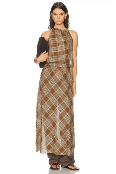 Matteau Layered Halter Dress | Thumbnail 8 Matteau Layered Halter Dress | Thumbnail 8