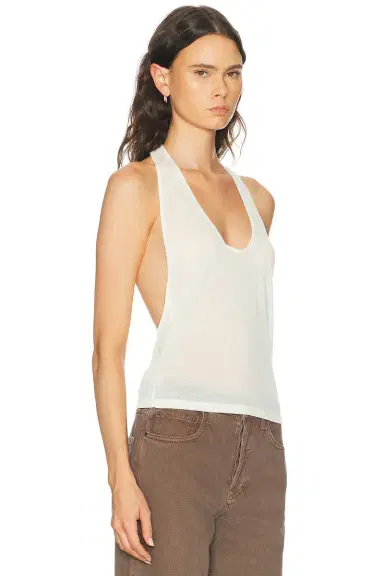 EB Denim Valley Sheer Racer Tank Top | Thumbnail 6 EB Denim Valley Sheer Racer Tank Top | Thumbnail 6